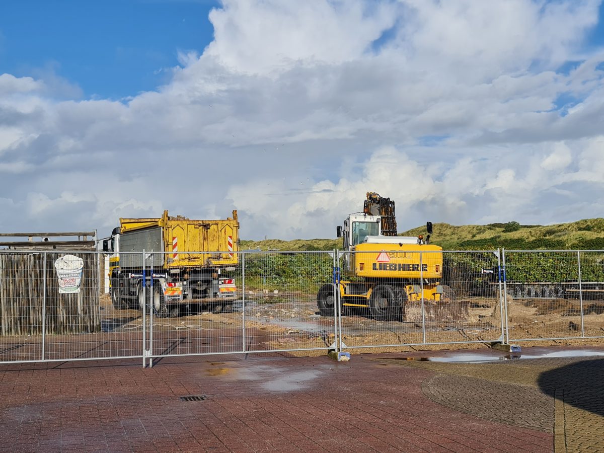 Nieuwbouw stortemelk, Campings